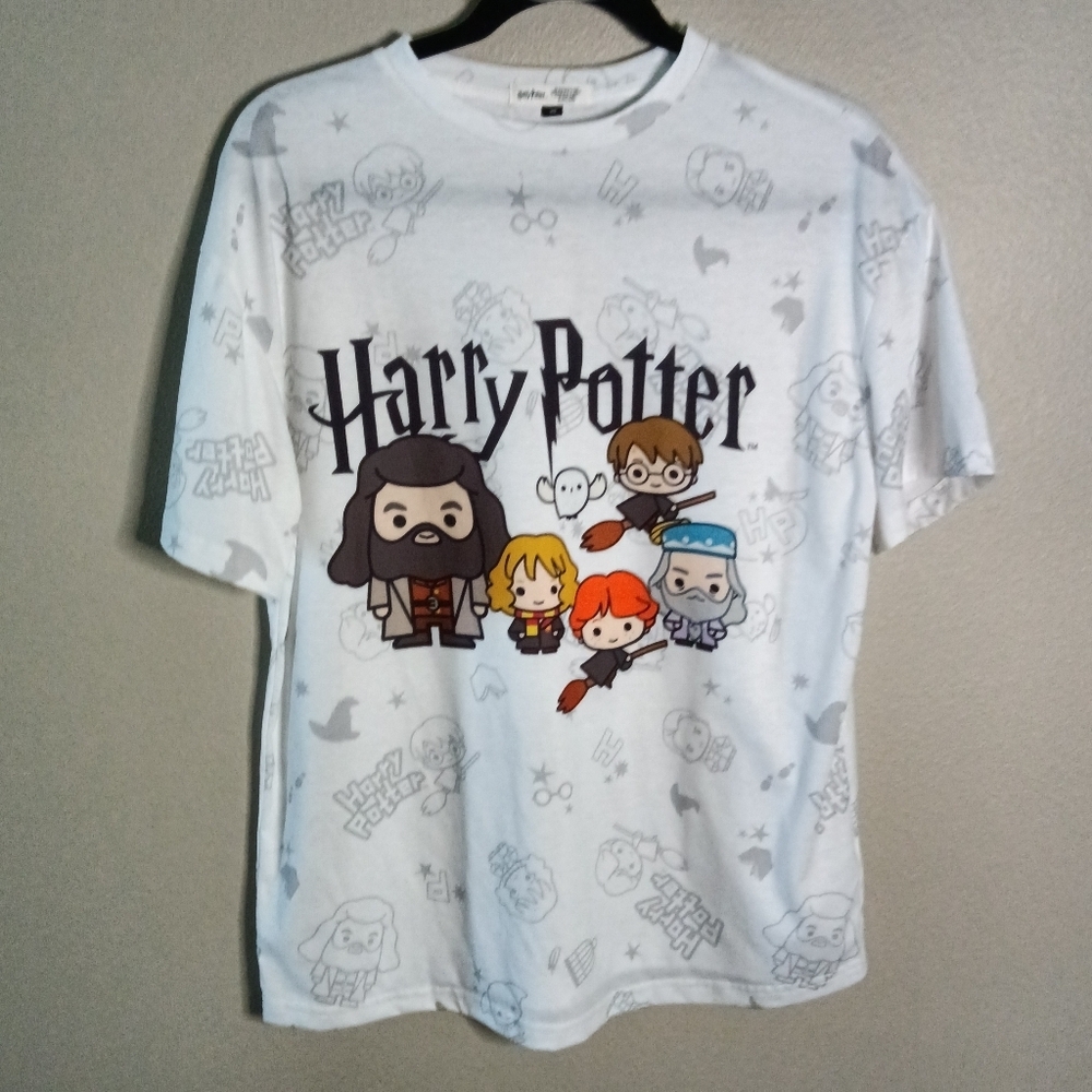 Harry Potter Chibi Graphic T-Shirt XS